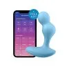 Satisfyer Plugs Satisfyer Deep Diver Bleu Plug Anal Vibrant Connecté