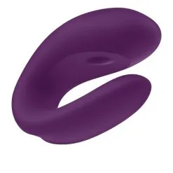 Double Joy Violet Satisfyer Partner Stimulateur Connecté Pour Couple -SexToys Soldes Boutique satisfyer partner purple doube joy 3