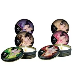 Shunga Pack Mini Bougies De Massage Parfumées