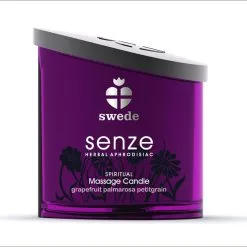 Swede Bougie De Massage Senze Herbal Aphrodisiac -SexToys Soldes Boutique swede senze herbal aphrodisiac 4