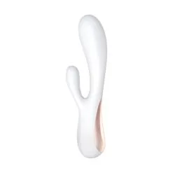 Mono Flex Blanc Satisfyer Vibromasseur Rabbit Connecté -SexToys Soldes Boutique vibromasseur rabbit satisfyer mono flex blanc 2
