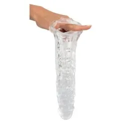 You 2 Toys Gaine à Pénis Crystal Skin Ball Strap -SexToys Soldes Boutique you 2 toys crystal skin penis sleeve with ball ring 3