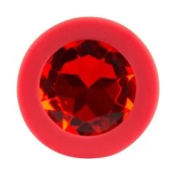 You 2 Toys Plug Anal Bijou Rouge Small ColorfulJOY -SexToys Soldes Boutique you2toys colorfuljoy plug anal bijou rouge s 3