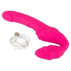 You 2 Toys Gode Ceinture Vibrant Strapless Strap-On Double Teaser -SexToys Soldes Boutique you2toys strapless strap on vibrant 4